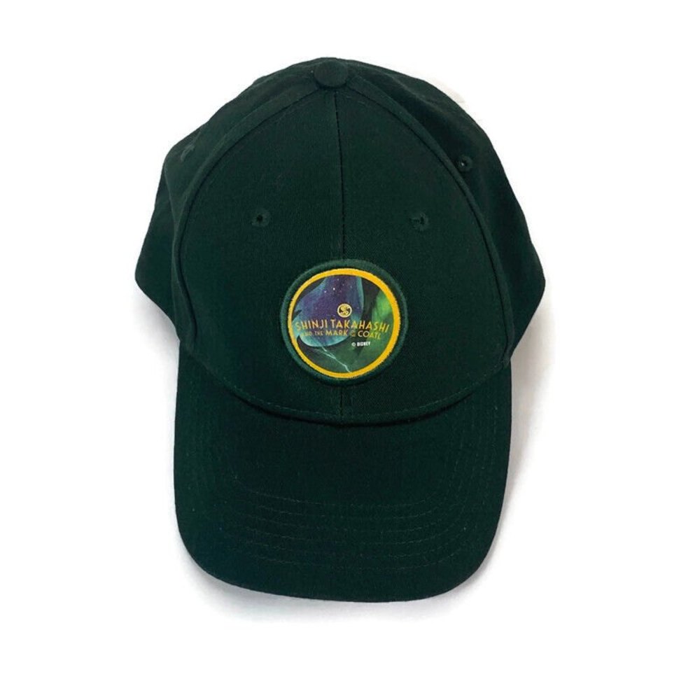 SHINJI TAKAHASHI x DISNEY Mens Hook & Loop Green Hat Size All Mark of the Coatl